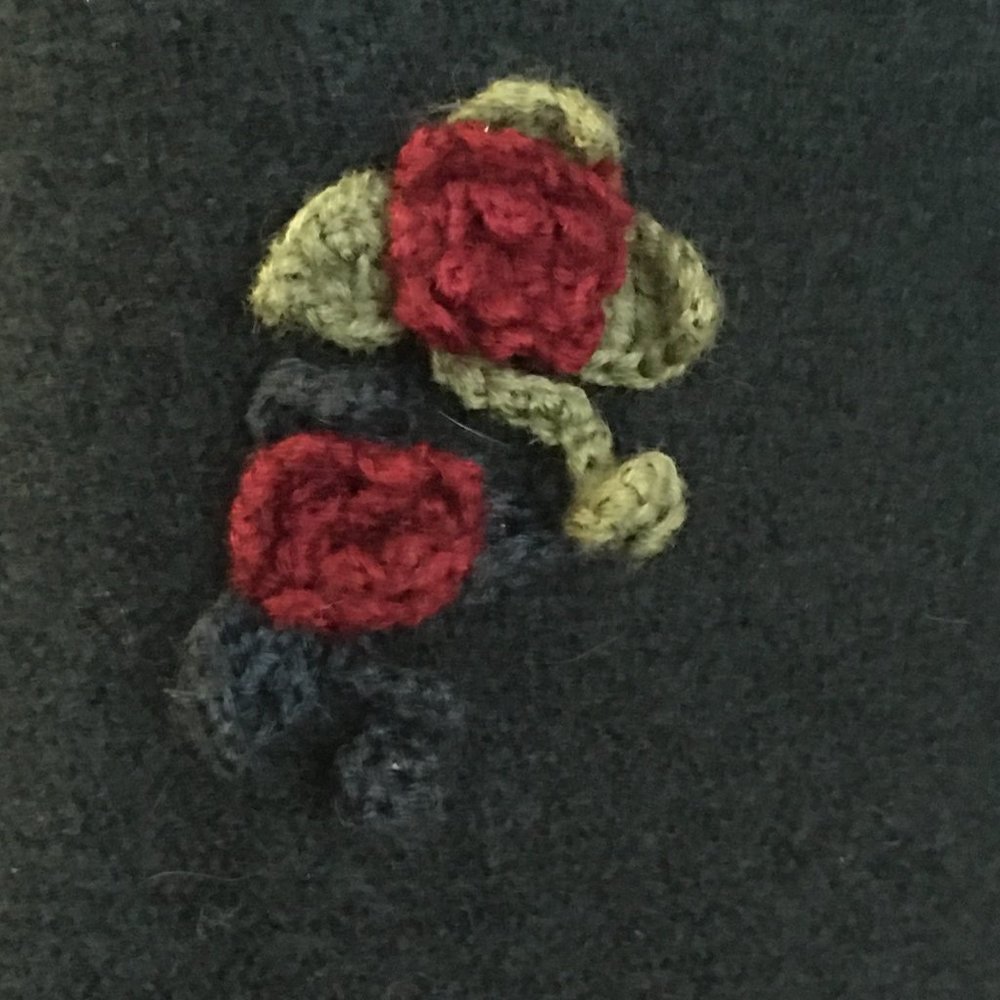 BCBG Deep Green Jacket with Red Trim   |  VINTAGE - Picture 5 of 12